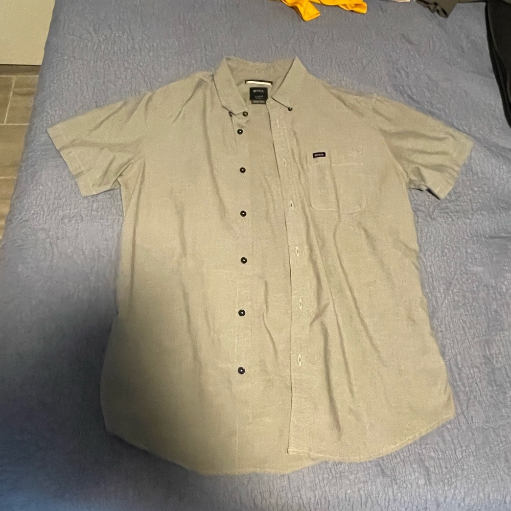 RVCA button down shirt